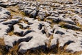 The rolling hills of Burren Royalty Free Stock Photo