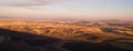 Rolling Hills Palouse Region Eastern Washington State Farmland Royalty Free Stock Photo