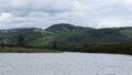 Rolling Hills River on a Cloudy Day Royalty Free Stock Photo