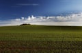 Rolling hills in Sidmouth Royalty Free Stock Photo