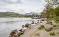 Rolling hills surrounding Lake Windermere