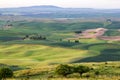 Rolling hills with wheat fields, Palouse, Washington state, USA Royalty Free Stock Photo