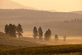 Rolling HIlls Of Yellowstone Along The Howard Eaton Trail Royalty Free Stock Photo