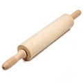 Rolling pin or belan isolated on white background Royalty Free Stock Photo