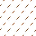 Rolling pin icon seamless pattern isolated on white background Royalty Free Stock Photo