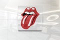 Rolling stones on iphone realistic texture