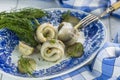 Rollmop herrings Royalty Free Stock Photo