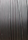 Rolls of black cables Royalty Free Stock Photo