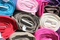 Rolls of Cloth Royalty Free Stock Photo