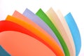 Rolls of color paper Royalty Free Stock Photo