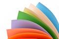 Rolls of color paper Royalty Free Stock Photo