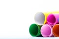 Rolls of color paper-4 Royalty Free Stock Photo