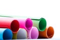 Rolls of color paper-4 Royalty Free Stock Photo