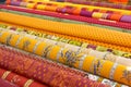 Rolls of fabric Royalty Free Stock Photo