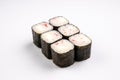 Rolls for the menu on a light background12 Royalty Free Stock Photo