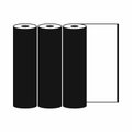 Rolls of paper icon, simple style Royalty Free Stock Photo