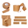 Rolls of Physio Strapping Tape Isolated Royalty Free Stock Photo