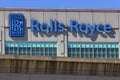 Rolls-Royce aerospace jet turbine plant. Rolls-Royce is a global company providing jet and gas turbine engines.