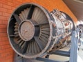 ROLLS ROYCE AVON ENGINE ON DISPLAY AT THE SOUTH AFRICAN AIR FORCE MUSEUM