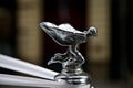 Rolls Royce emblem on car Royalty Free Stock Photo