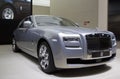 Rolls Royce Ghost in Paris 2010 Royalty Free Stock Photo