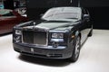 Rolls-Royce Ghost at Paris Motor Show Royalty Free Stock Photo