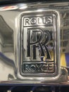 Rolls royce logo Royalty Free Stock Photo