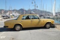 Rolls-Royce Silver Shadow II with blurred background, during a rally for vintage cars on April 14, 2024