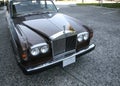 Rolls-Royce Silver Shadow II Front View Royalty Free Stock Photo