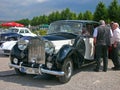 ROLLS ROYCE SILVER WRAITH - 1950 Royalty Free Stock Photo