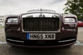 Rolls-Royce Wraith coupe car with Spirit of Ecstasy emblem - the most powerful Rolls-Royce in history Royalty Free Stock Photo