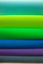 Rolls of textile Royalty Free Stock Photo