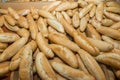 Rolls, white bread, Breads Royalty Free Stock Photo