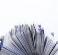Rolodex Side View Royalty Free Stock Photo
