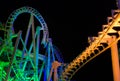 Rolorcoaster (night) Royalty Free Stock Photo