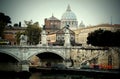 Roma City Italy bridge Vatican