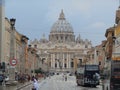 Roma City, Italy, Vatican street