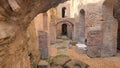 Roma Coliseum underbelly gladiator quarters