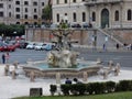 Roma - Fontana dei Tritoni a Piazza della Bocca della Verit