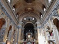 Roma - Interno della chiesa di Santa Maria in Traspontina