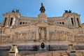 ROMA, ITALY, APRIL 11, 2016 : Piazza Venezia and Monumento Nazionale a Vittorio Emanuele II or 