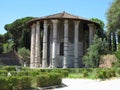 19.06.2017, Roma, Italy: Circular temple of Hercules Victor form Royalty Free Stock Photo