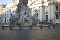 View of the Fontana dei Quattro Fiumi