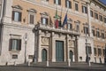 View of Palazzo Montecitorio