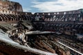 Roma, Italy - November 20, 2018: visit to the most famous monuments of Rome a year before the coronavirus