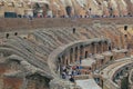 Colosseum, Coliseum or Coloseo, Flavian Amphitheatre largest ever built symbol of ancient Roma city in Roman Empire. Royalty Free Stock Photo