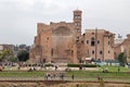 the Domus Aurea, built by Emperor Nero in Rome, in the Roman Forum