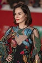 Michelle Dockery walking red carpet during the 14th Rome Film Fest
