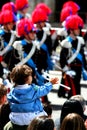 Roma Military participants at the parade.