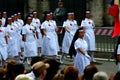 Roma Military participants at the parade.